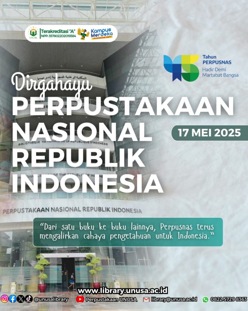 Dirgahayu Perpustakaan Nasional RI